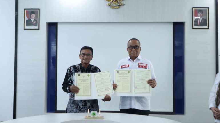 Penandatanganan MoU dengan Kantor Wilayah Kemenkum Kalimantan Timur