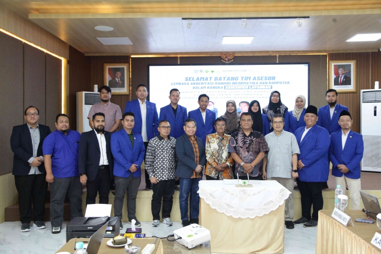 Assesmen Lapangan Akreditasi Program Studi Ilmu Komputer UWGM Samarinda